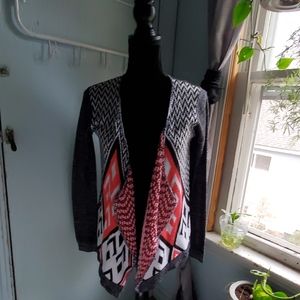 Body Central printed cardigan